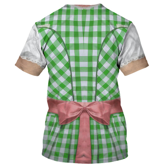 Halloween Oktoberfest Dirndl All Over Printed - 3D TShirt