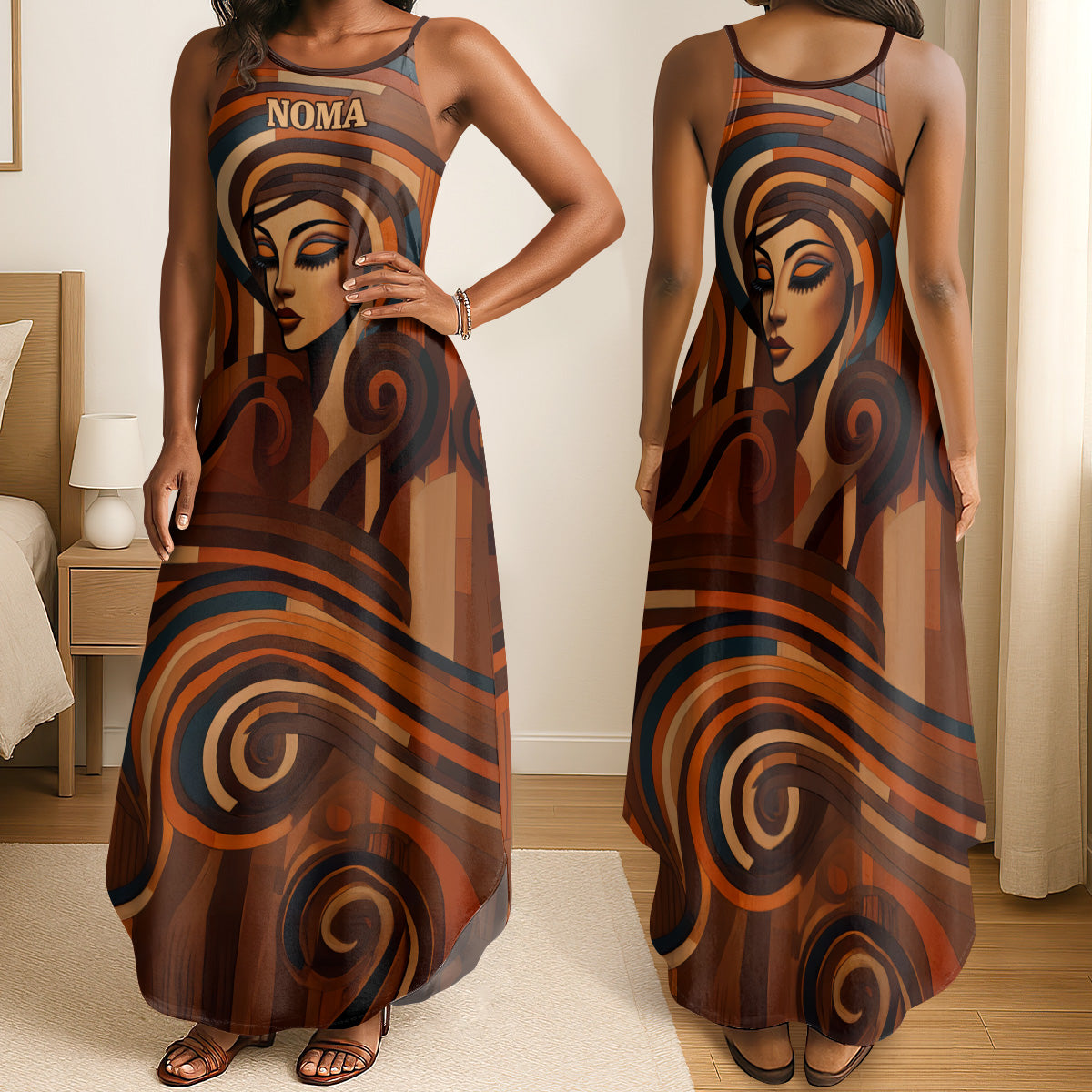 MelaninHarmony PersonalizedMaxiDressHN02_1