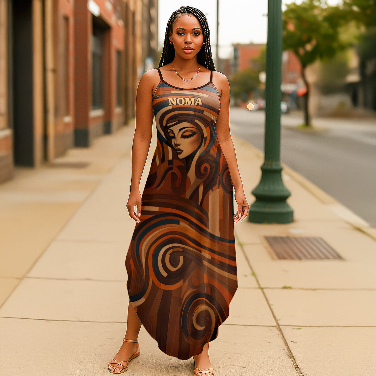 MelaninHarmony PersonalizedMaxiDressHN02_5