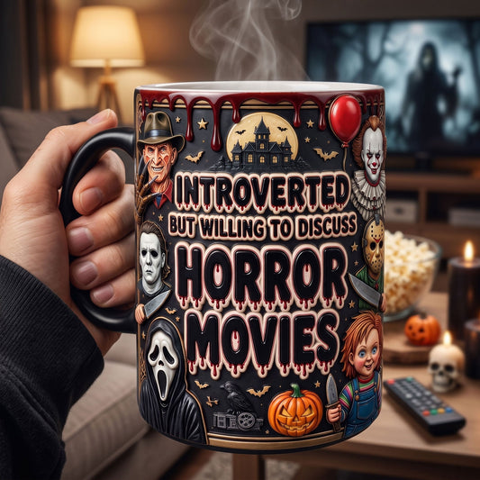 Nightmare Crew - Personalized Coffee Mug - Gift For Horror Lovers NL122