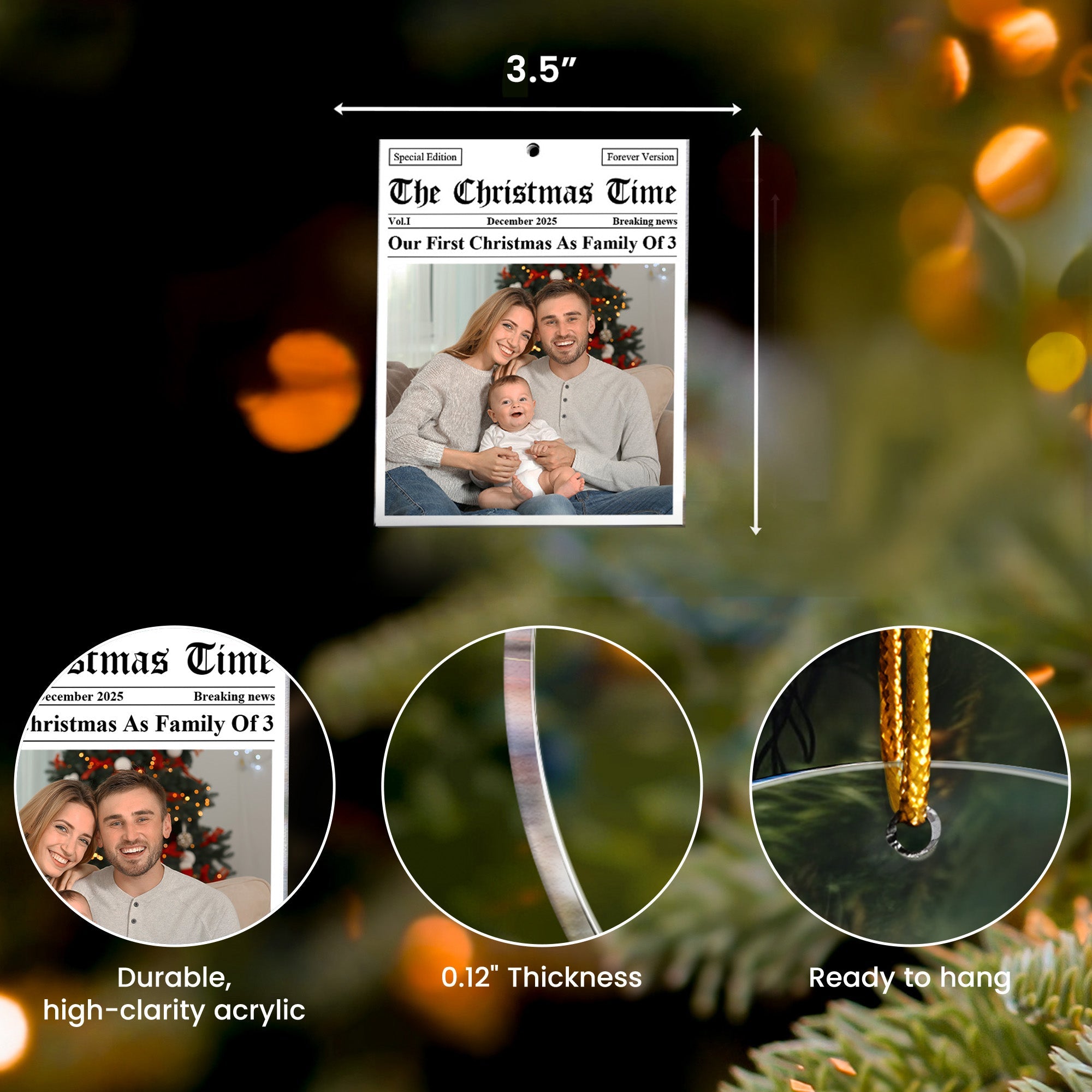 Our First Christmas As_ For 1St Baby_ New Parents_ New Grandparents Personalized Acrylic Photo Ornament_5_2b1b7c38 a6f1 49ca 9867 6f87d42cf243
