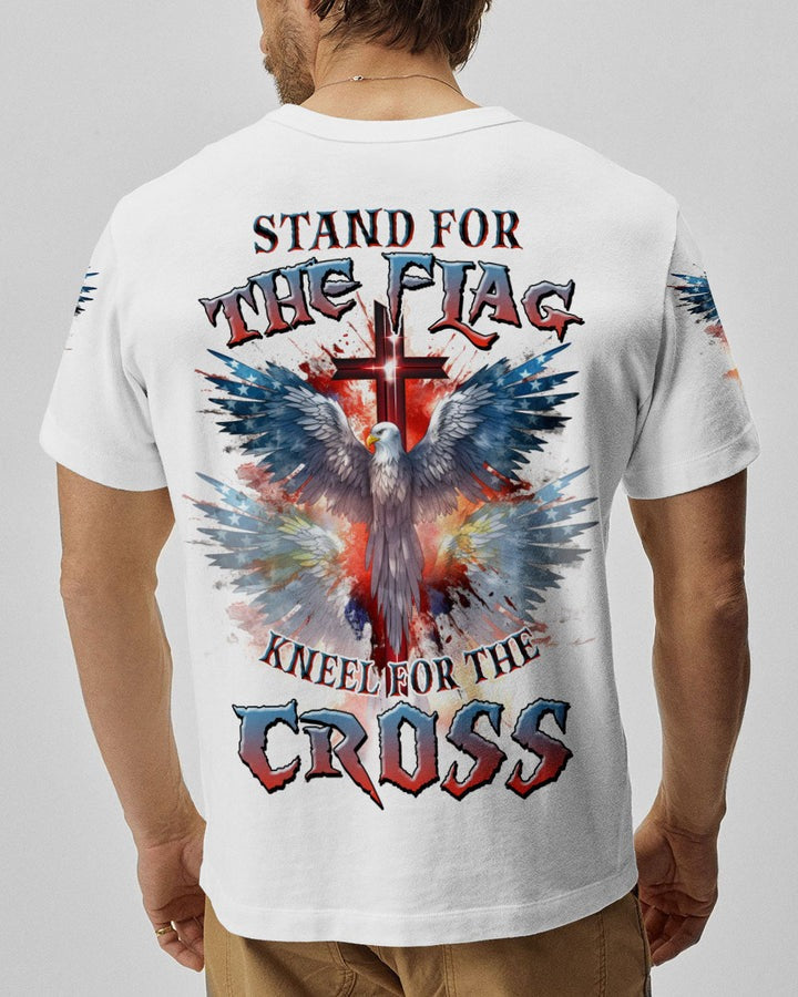 StandForTheFlagKneelForTheCrossEagle Men_sAllOverPrintShirt_4