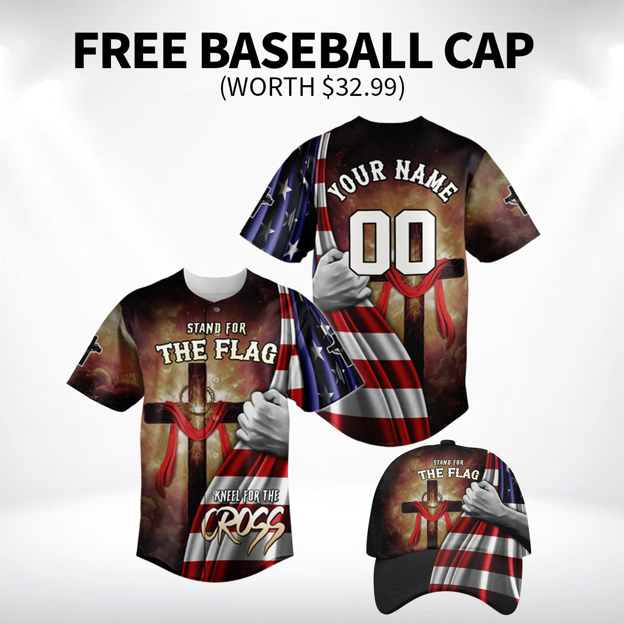 StandfortheFlagKneelfortheCrossBaseballJerseyBundle