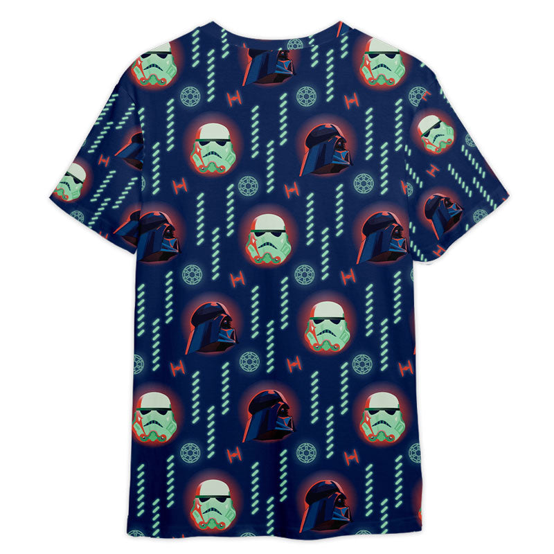 StarWarsDarthVaderPatternGiftForFansUnisex3DT shirt OwlOhh_1067_2