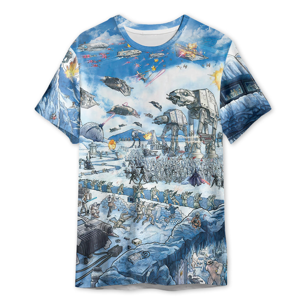 StarWarsTrainYourselfToLetGoOfEverythingYouFearToLose Unisex3DT shirt OwlOhh_3142_1