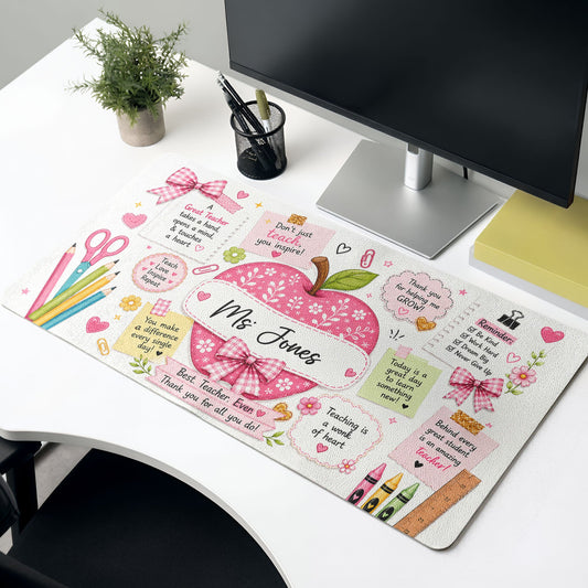 Teacher_Life_Pink_Design_Personalized_Desk_Mat_2
