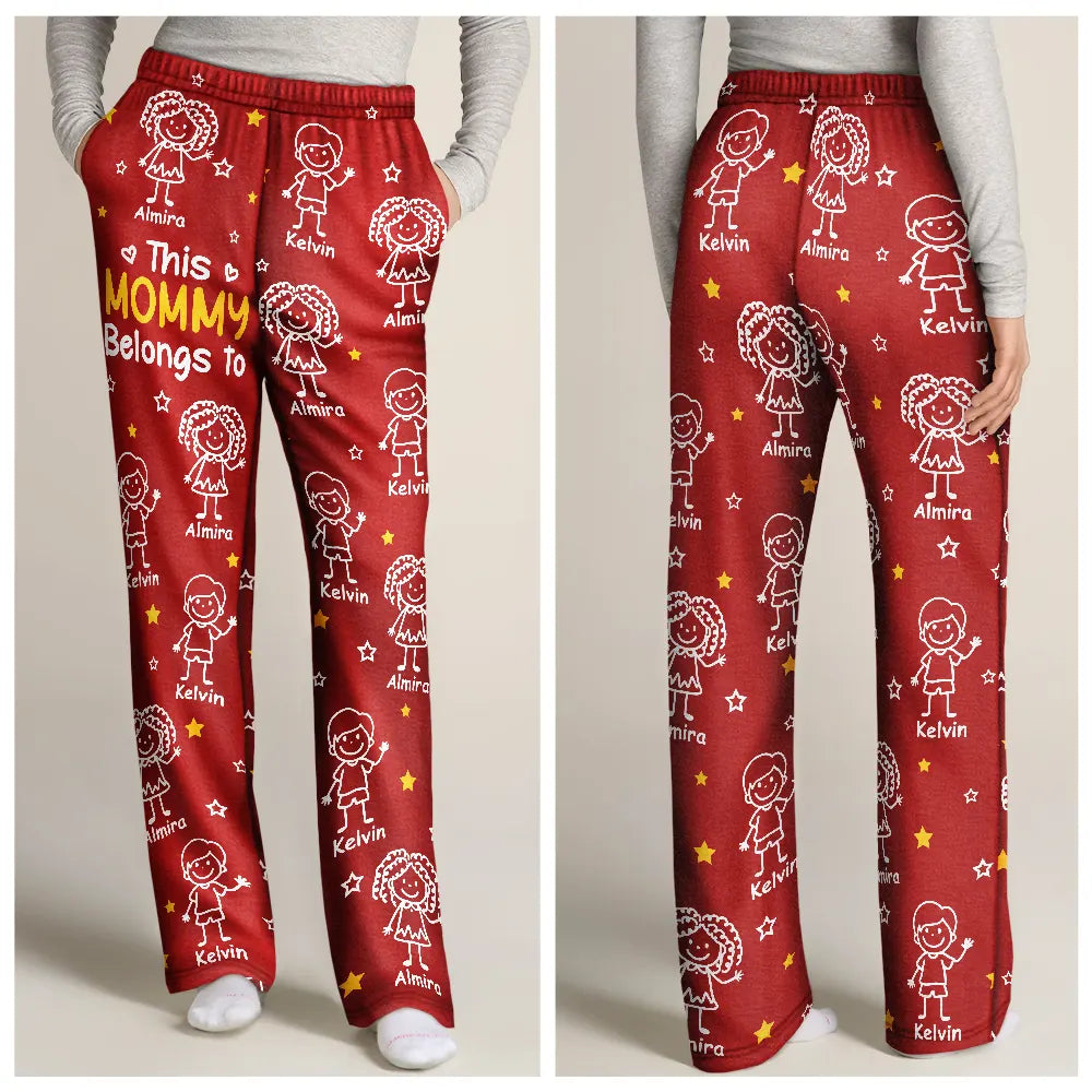 ThisGrandpaDadBelongsToKidsPet PersonalizedPajamaPants TS927 CLA1712 Mk1