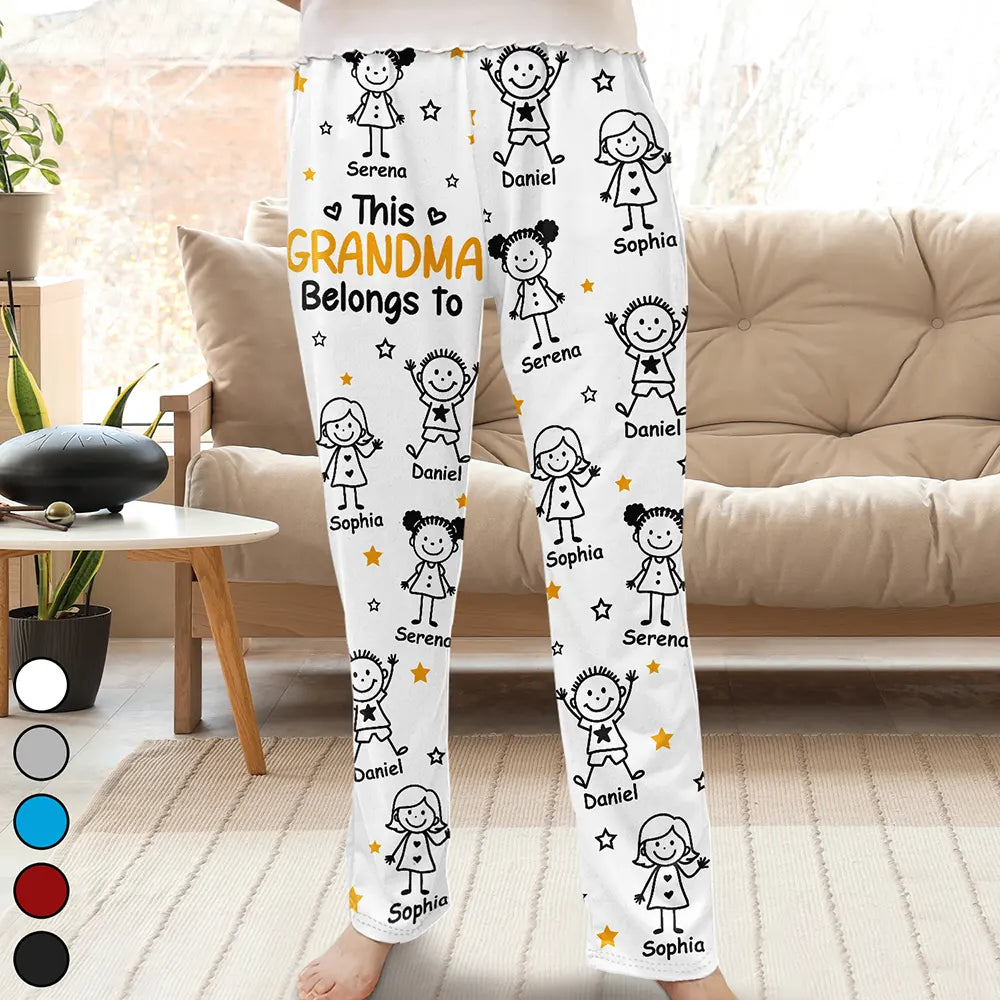 ThisGrandpaDadBelongsToKidsPet PersonalizedPajamaPants TS927 CLA1712 MkDefault2