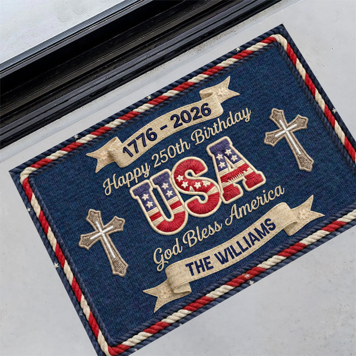 Usa250thBirthdayPersonalizedDoormat4