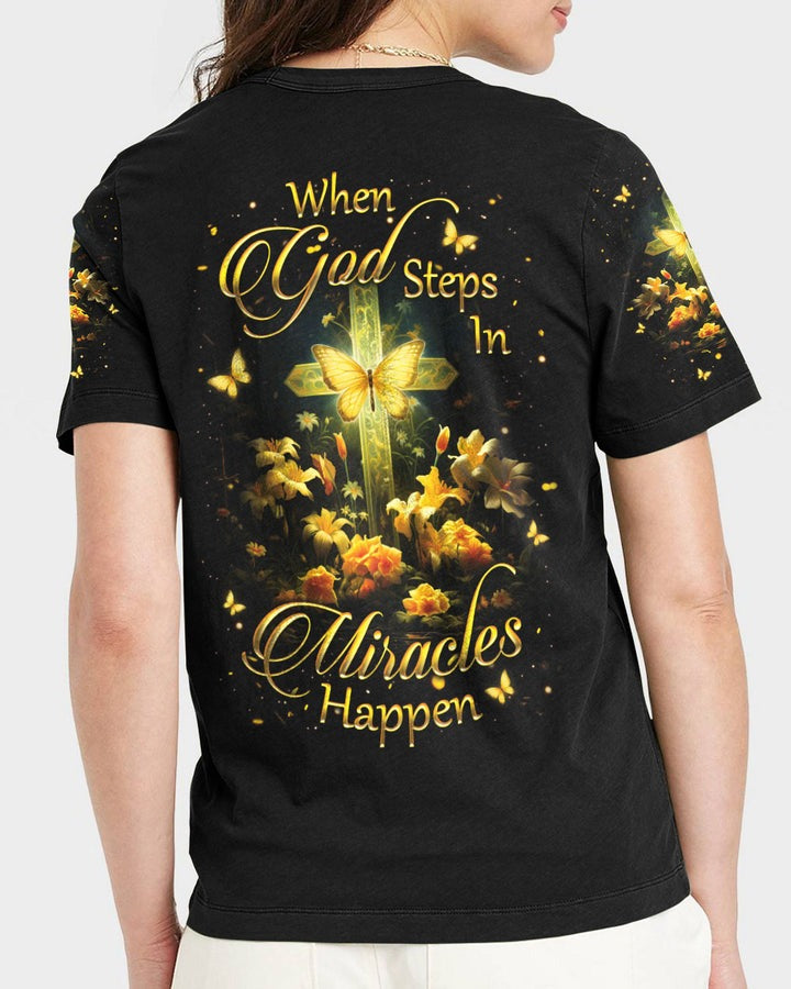 WhenGodStepsInMiraclesHappen Women_sAllOverPrintShirt_8