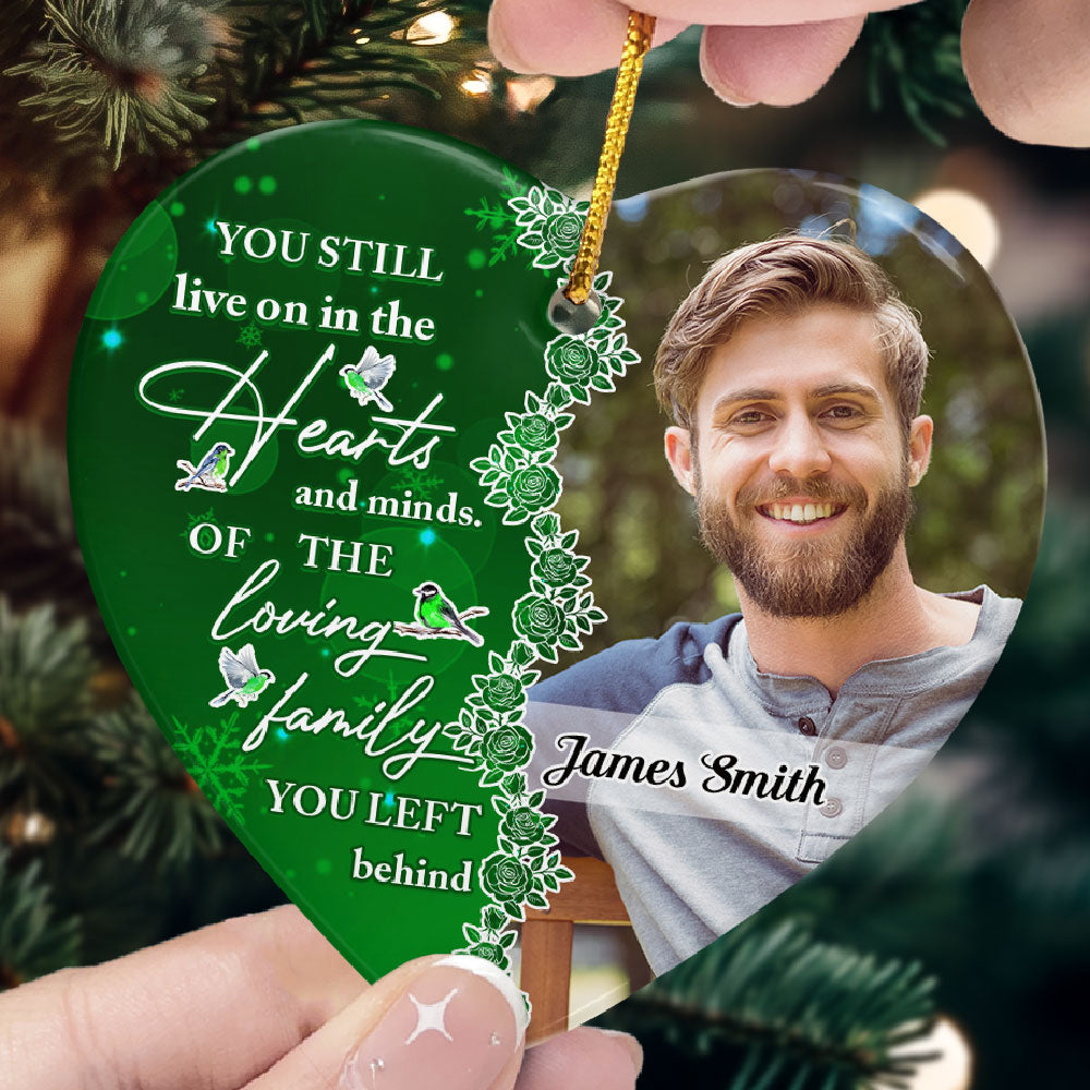 You Still Live On In The Hearts And Minds Personalized Ceramic Photo Ornament_3_5479fb93 7b11 4bb4 9d6d a735a66e6d07