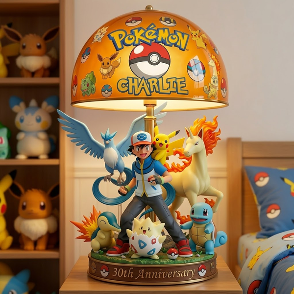 Pocket Monsters Celebrate 30 Years Of Catching Them All - Personalized Acrylic Light Box