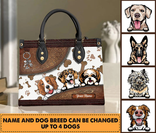 lovely dogs personalized leather handbag personalized gift for dog lovers dog dad dog mom ld002ps01 bmgifts 21246849843303_2000x_8d0f6af2 1ee2 4a92 942e cd1909521f82