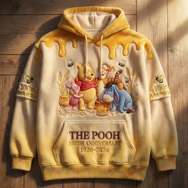 DSNY Honey Bear Celebrate Our 100th Anniversary - Personalized All Over Shirt - Gift For Movie Fans HH01