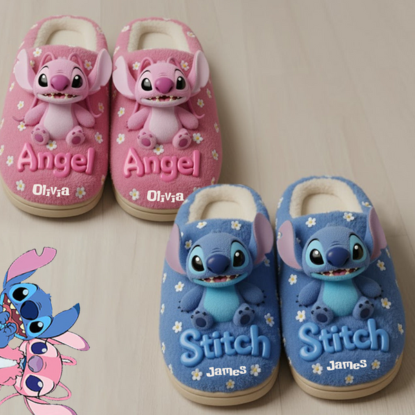 Just Love Sti - Personalized 3D Inflated Effect Slippers - Gift For Fan Movies HH01