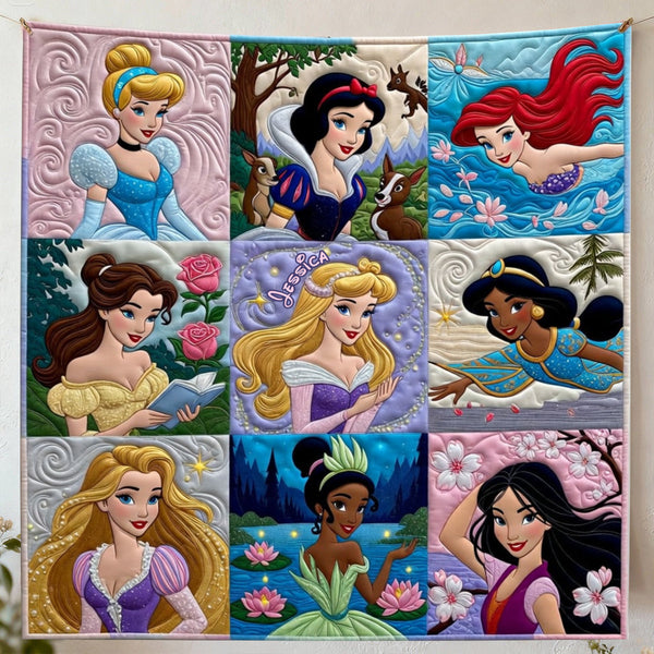 DSNY You Are My Princess - Personalized Blanket - Christmas Gift For Daughter HH01