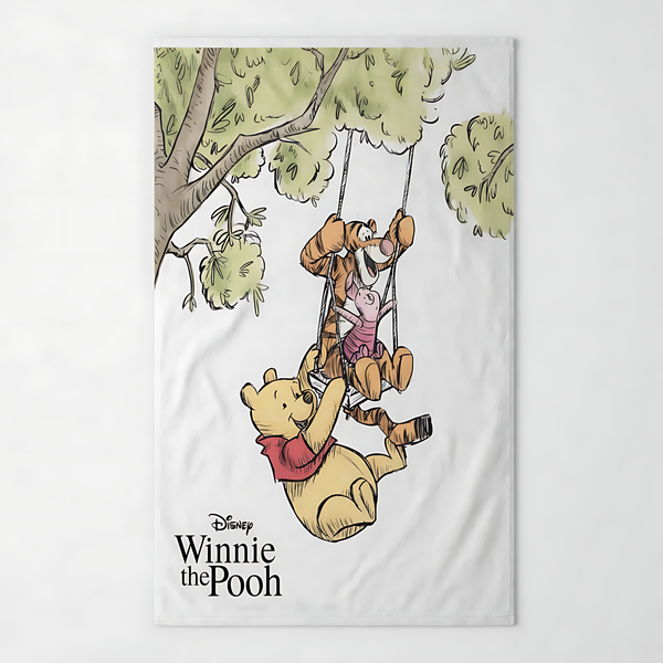 100th Anniversary Beach Vacation With Honey Bear - Personalized Beach Towel - Vacation Gift For Movie Fans - DSNY