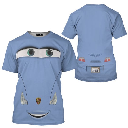 Sally Carrera Disney Cars Costume Pixar T-Shirt