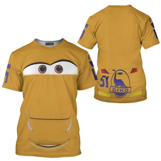 Cruz Ramirez Disney Cars Costume Pixar T-Shirt