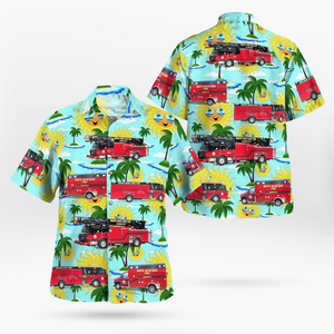 White Bear Lake Fire Department Hawaiian Shirt