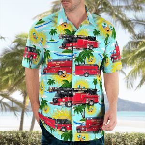 White Bear Lake Fire Department Hawaiian Shirt