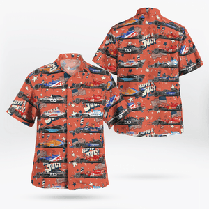 F1 Formula One Teams 2023 4Th Of July Hawaiian Shirt