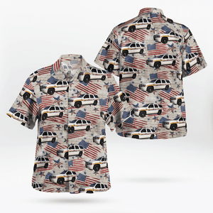 Westwego, Louisiana, Westwego Police Department, 4Th Of July Hawaiian Shirt