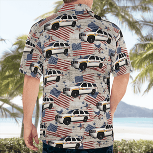 Westwego, Louisiana, Westwego Police Department, 4Th Of July Hawaiian Shirt