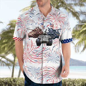 Sherman 4Th Of July Hawaiian Shirt