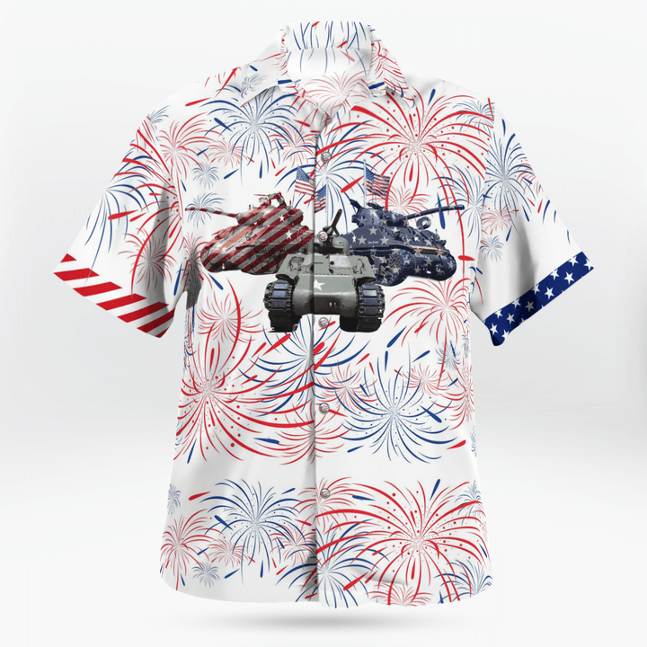 Sherman 4Th Of July Hawaiian Shirt