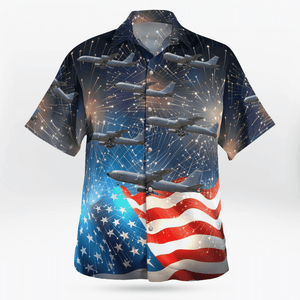 4Th Of July Nebraska Air National Guard Hawaiian Shirt
