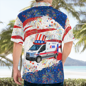 Waterbury, Connecticut, Amr Waterbury Ambulance, 4Th Of July Hawaiian Shirt