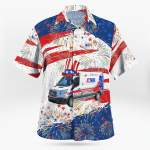 Waterbury, Connecticut, Amr Waterbury Ambulance, 4Th Of July Hawaiian Shirt