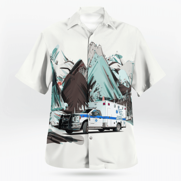 Stamford, Connecticut, Stamford Ems, 4Th Of July Hawaiian Shirt