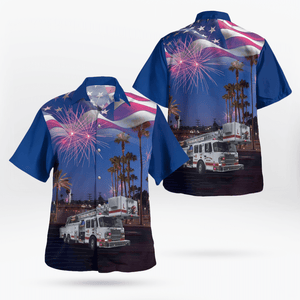 Thibodaux Volunteer Fire Department, 4Th Of July Hawaiian Shirt