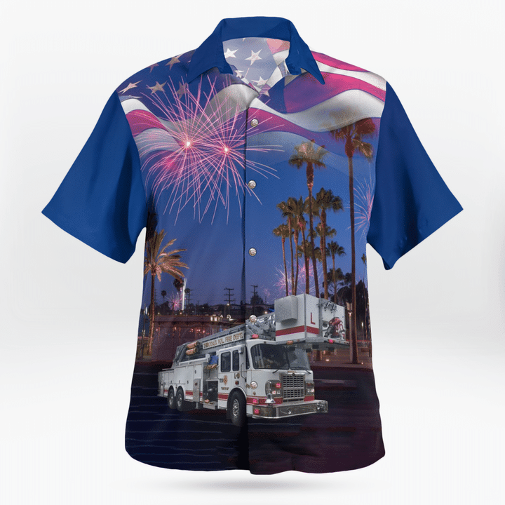 Thibodaux Volunteer Fire Department, 4Th Of July Hawaiian Shirt