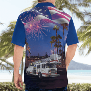 Thibodaux Volunteer Fire Department, 4Th Of July Hawaiian Shirt