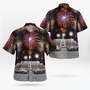 Rhode Island State Police, 4Th Of July Hawaiian Shirt