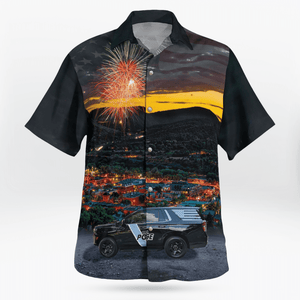 Helena, Alabama, Helena Police Department, 4Th Of July Hawaiian Shirt