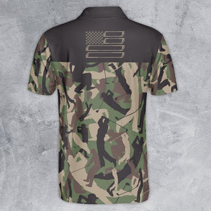 Personalized Camouflage Golf - Polo Shirt For Men
