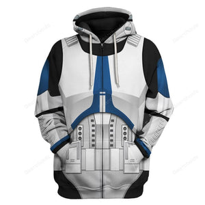 Star Wars 501st Clone Trooper Hoodie Sweatshirt Sweatpants