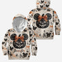 MkMo Magic Mouse Women's Halloween Costume, Fall Cosplay - Personalized Hoodie and Leggings LA02