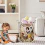 DSNY Even Princesses Do Laundry - Personalized Quilted Laundry Basket - Gift For Her, Laundry Lovers NL122