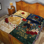 DSNY Tale As Old As Time - Personalized Quilted Bedding Set - Gift For Family, Couples NL122