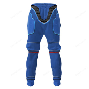 Warhammer Captain Cortez - Costume Cosplay Hoodie Sweatshirt Sweatpants