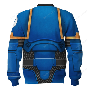 Space Marines Ultramarines - Costume Cosplay Hoodie Sweatshirt Sweatpants WHHS01