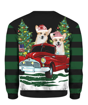 Pembroke Welsh Corgi Dog Sweater For Men And Women