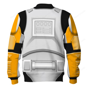 Star Wars Clone Trooper Commander Costume Hoodie Sweatshirt Sweatpants Tshirt Hawaiian shirt SWHS67