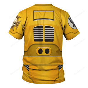 Warhammer Terminator Armor Imperial Fists - Costume Cosplay T-shirt WHHS140