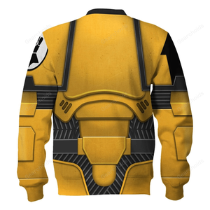 Space Marines Imperial Fists - Costume Cosplay Hoodie Sweatshirt Sweatpants WHHS107